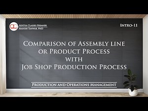 Intro-11: Comparison of Assembly-line Production System with Job-Shop Production System