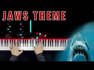 Jaws Theme 🩸🦈🩸- John Williams (Piano Tutorial) for Intermediate Level 🎹
