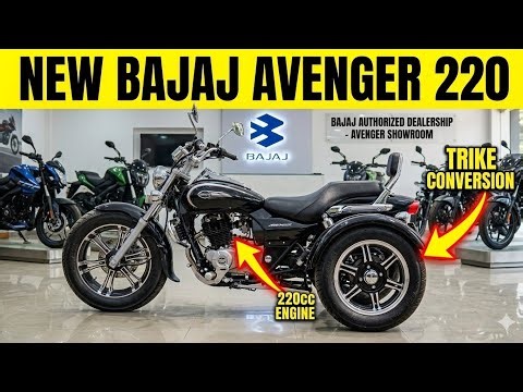 India' First Bajaj Avenger 220 Trike Bike | 2026 New Bajaj Avenger 220 Cruiser Review