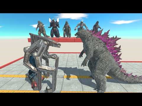 MECHA MUTO VS GODZILLA: The Ultimate Rematch! 🐲💥 - Animal Revolt Battle Simulator