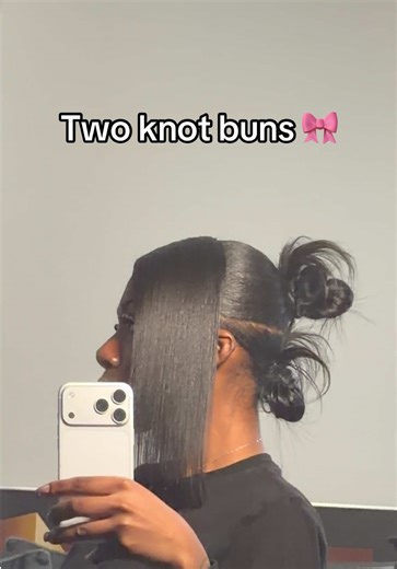 Two Knot Buns Tutorial for Sleek Hairstyles