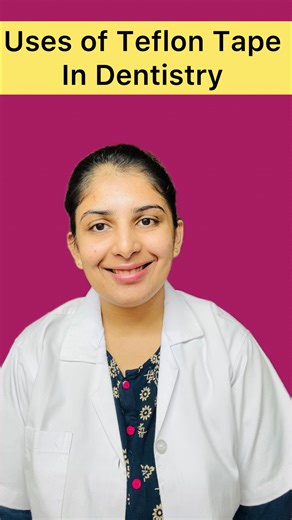 DrSimran Parekh on Instagram: "Uses of Teflon ( PTFE ) in Dentistry 🦷✅✨ . . . #dental #dentistry #dentalclinicnearme #dentistry #dentalschool dentalhygiene dentist dentaltipsandtricks dentistry2026 dentalgentle dentalblogger dentlife dentalhistology dentista dentistrymyworld implantesdentários dentistnearme dentalhealth dentalhygienist dentalemergency dentalproducts dentalclinics dentalpractice"