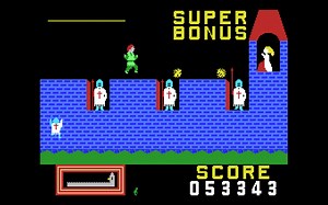 MSX Game: Hunchback (1984 Ocean Software)