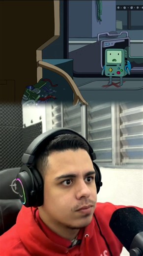 BMO arrives at MO Company to discover its mission and is greeted by a robot attendant.