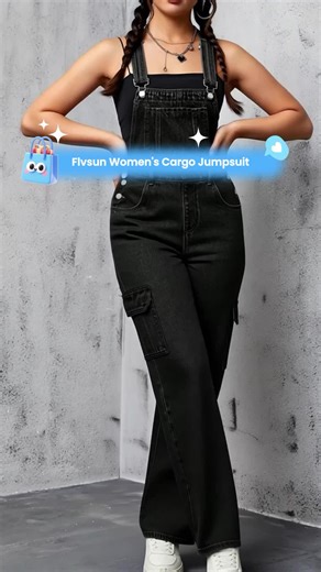 Women's Denim Overall Jumpsuits, Wide-Leg Design, Loose-Fit Style, Adjustable Straps, Casual & Comfortable Wear #plussizejeans #womensjumpsuit #plussizeoveralls #widelegjeanswomen #skimsfoldoverpant #falljeans #zipperjumpsuit #oversizeddenimjacket #flaredleggingoutfits #toddleroveralls