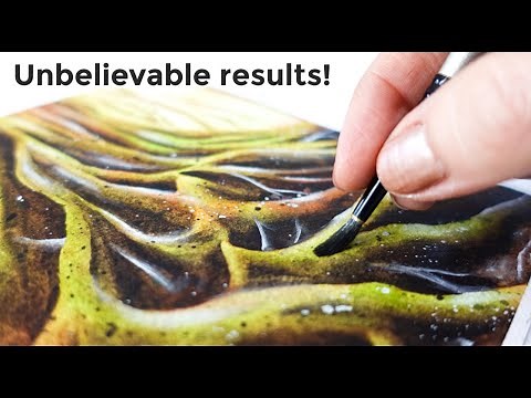 How to Paint Realistic Watercolor FAST