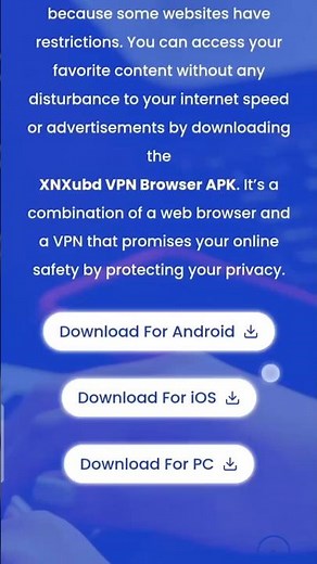 XNXubd VPN Browser APK Mod Latest Version (Español) Descargar para Android & IOS