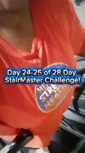 Day 24–25 of 28 Day StairMaster Challenge 🔥 | Almost There 💪 #shorts