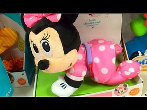 MINNIE MOUSE Musical Touch and Crawl Moving Minnie Mouse Doll