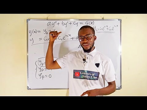 Introduction To Second Order Linear NonHomogeneous Differential Equations