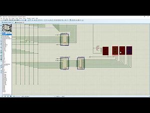 SAP-1 Design of 3-Bit BCD Display using Proteus 8 Professional