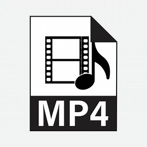 Download MP4 Video File Formats Icon Vector for free