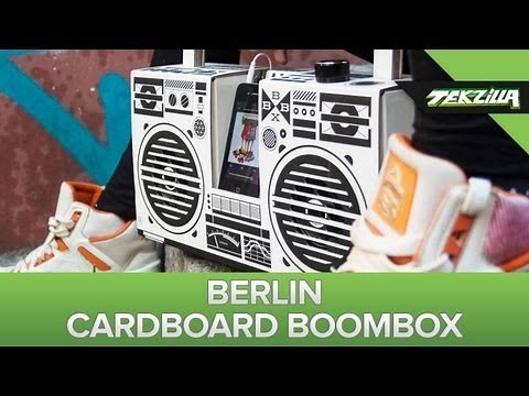 Building a Boombox Out of Cardboard