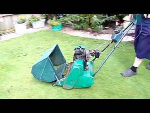 qualcast suffolk punch 35s self propelled cylinder mower