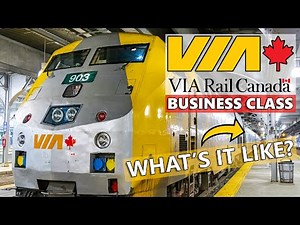 VIA RAIL CANADA Business Class - What's It Like?