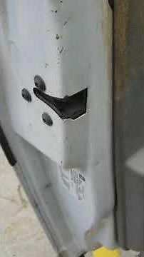 CHEVORLET EXPRESS VAN STUCK DOOR LATCH HOW TO RELEASE