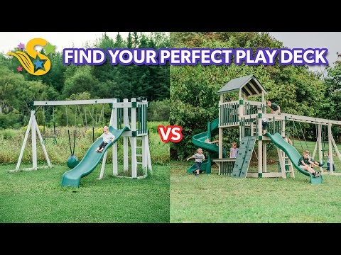Which Play Deck Fits Your Family Best? | Star Swing Sets Guide