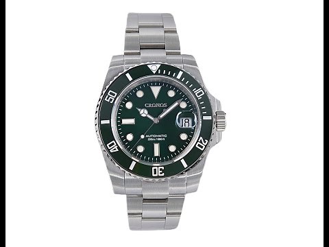 Cronos L6005 (Submariner Date Homage) 4K Watch Review