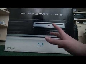 PlayStation 3 Unboxing (Launch Model)