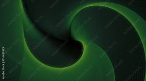 Bright green background. Design.Animation on which patterns are visible that show the wall and fascinate with their hypnosis