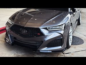 NEW FRONT LIP For My Acura TLX Type S 😱