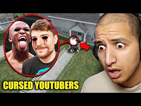 If You See CURSED YOUTUBERS Outside Your House, RUN AWAY FAST!!