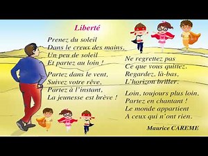 liberté/chanson liberté/super saghroun/poème liberté 5ème année primaire
