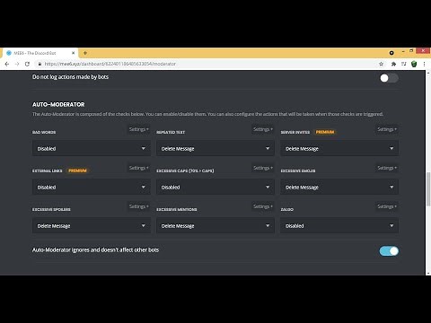 【Discord】MEE6後台教學 Ep.4 管理━━自動管理及禁言