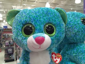 Ty Beanie Boos Babies Collection Leona Blue Leopard Plush Toys Dolls Music Songs Videos
