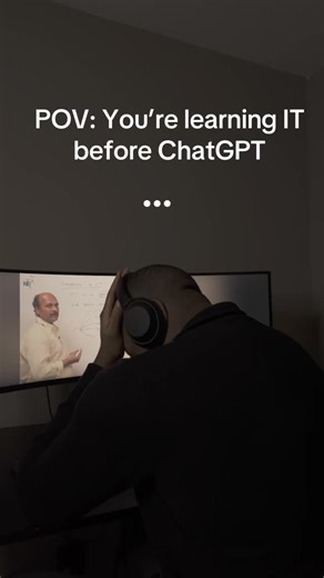 Tech Touray on Instagram: "Learning IT before AI was basically: ❌ No ChatGPT ❌ No YouTube walkthrough ❌ No way of challenging your thoughts than for trial and error But rather copying with pride, error messages, forums like Stack Overflow and that ONE Indian tutorial that saved your career 😂 Today people are overwhelmed by options. Back then we were overwhelmed by nothing working. Different era. Different scars. Built different 💻 THANK YOU for AI #Tech #developerlife #ai #techhumor"