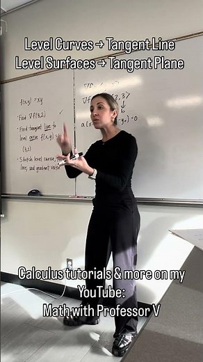 Tangent Planes Made Easy | Calc 3 Level Curves to Level Surfaces