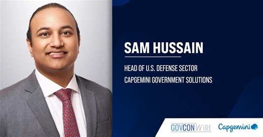 Capgemini Government Solutions Recruits Sam Hussain