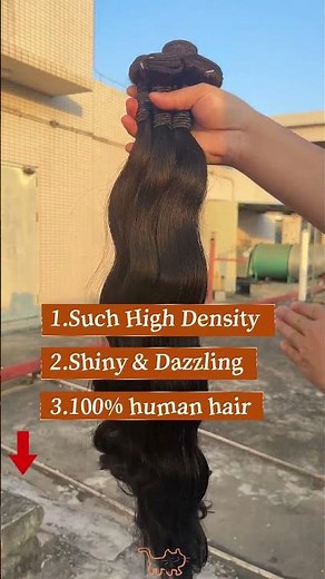 🌊 Natural Black Body Wave Bundles | Classic & Timeless Wave Pattern