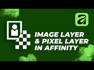 What's the DIFFERENCE between Image Layer and Pixel Layer in Affinity 3?