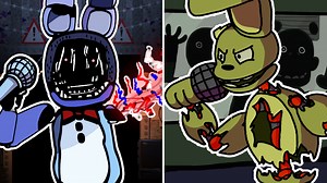 25K views · 779 reactions | 2 upcoming FNF Mods VS Withered Bonnie https://gamebanana.com/wips/59497 Friday Night at Freddy's Springtrap https://gamebanana.com/wips/57952 | DarkTaurus | Facebook
