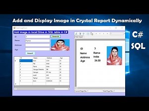 how to add image and display in crystal report dynamically in c#. part 5