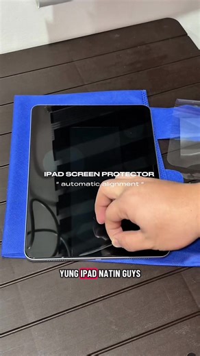 Automatic Tempered Glass Installation for iPad