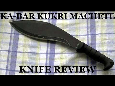 Ka-Bar Kukri Machete Knife Review