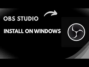 How to Install OBS Studio on Windows | Step-by-Step Setup Guide (2025 Tutorial)