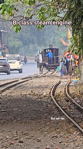 B-class steam engine and Sukna railway station. | RAI RAIL FAN