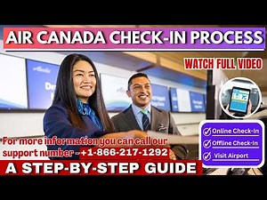 ✈️ How to Check In with Air Canada | Online, Mobile & Airport Tips