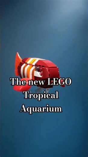 The new LEGO Tropical Aquarium