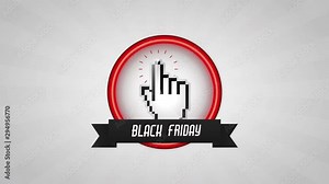 black friday deals with circular frame