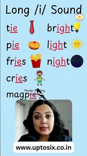 Digraph ie and igh words long i sound #phonics