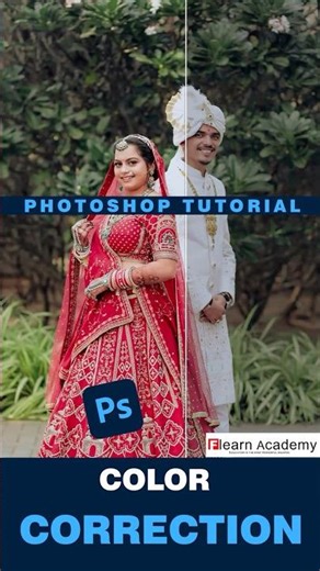 Photoshop Color Correction Fast & Easy #photoshoptutorial