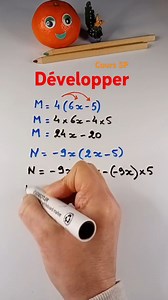 32 reactions | Calcul littéral- développer #maths #college #pourtoi #math #courssp #professor #fyp #dnb #exam #method #fypシ゚ | Courssp-maths | Facebook