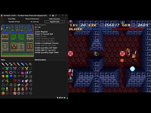 SoulBlazer v0.5.0 - Archipelago Multiworld Randomizer (Open World) - 8 Emblems Hunt