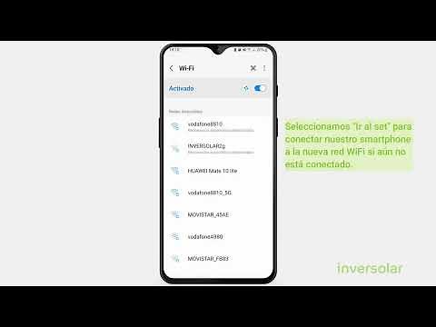 CONFIGURAR UNA NUEVA RED WIFI AL DATALOGGER - INSTALADOR | APP SHINE PHONE DE GROWATT