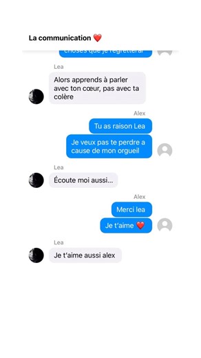 131K views · 1.5K reactions | La communication 輸 #Sms #Conversation #couple #SMS #amour #Message #communication | Conversation story | Facebook