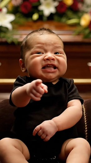 85K views · 1.6K reactions | The Angry Baby at the Funeral ☕ A realistic newborn baby throws the cutest tantrum ever at a funeral!  He’s mad because everyone got coffee and he got ugly milk — so he decides to change families for cookies! ☕ Cinematic, funny, and irresistibly cute. #AngryBaby #FunnyBaby #CuteBaby #BabyComedy #AIBaby | Funny Babies | Facebook